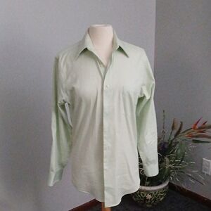 Arrow Men's Mint Green Dress Shirt